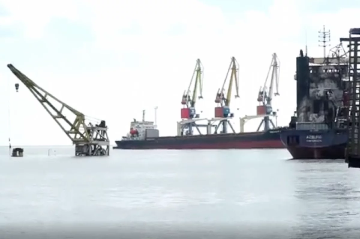 Read more about the article Морские порты Мариуполь и Бердянск открыли для захода иностранных судов