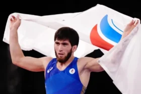 Спортсмен Угуев стал первым 9-кратным чемпионом России по вольной борьбе